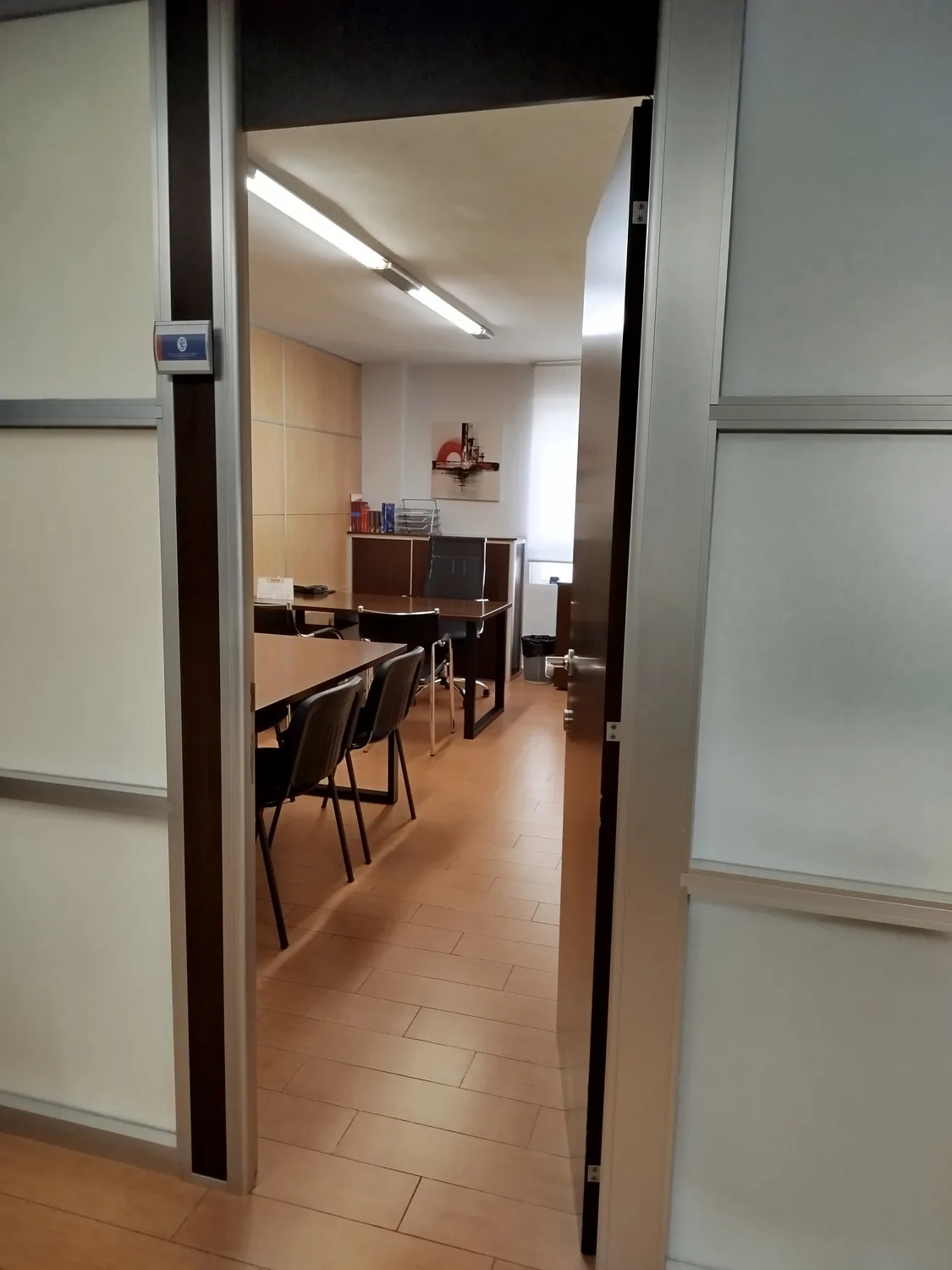 Sala de reuniones del despacho de LS Abogados en Castellón de la Plana